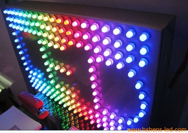 全彩沖孔字制作-發(fā)光沖孔字圖片