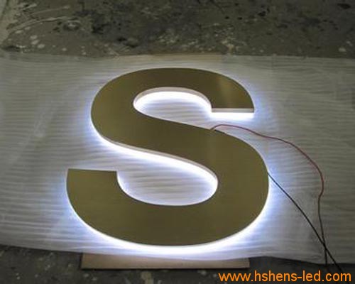 背發(fā)光字圖片